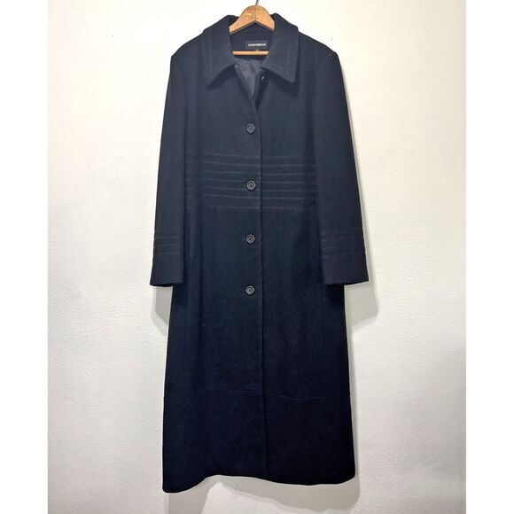 Donnybrook Womens Wool Trench Coat Size 10 Vintage Old Money Clean Girl - Picture 1 of 7